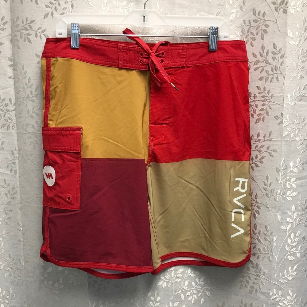 RVCA men's swim trunks